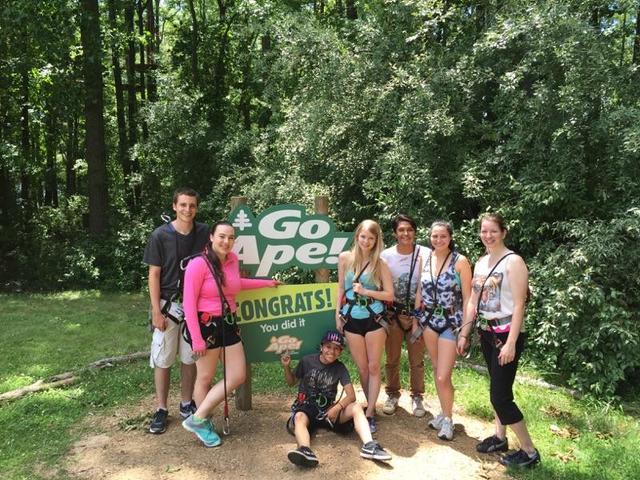 Went Zip Lining for the first time!