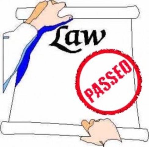 Laws are Passed