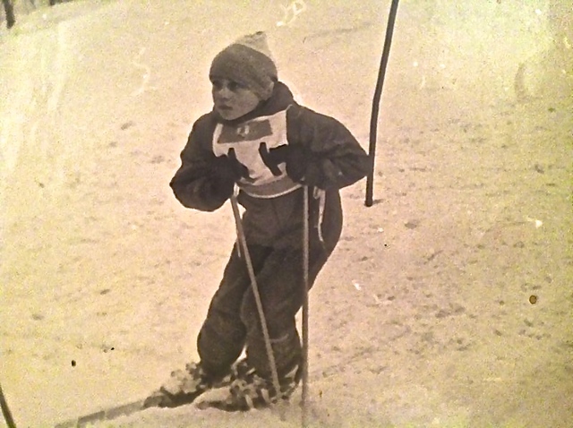 начала заниматься спортом