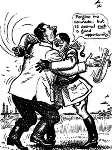 Non-Agression pact is broken