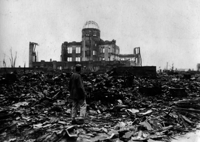 US Drops atomic bomb on Hiroshima