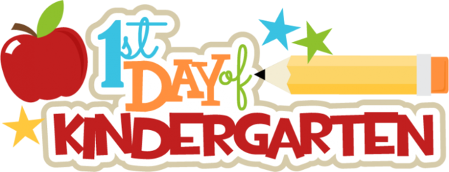 the first day of kindergarden