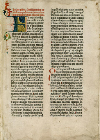 42-Line Bible by Gutenberg