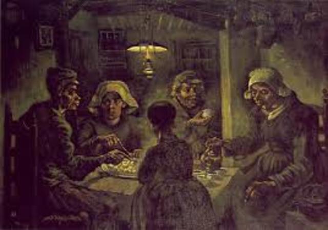 Van Gogh painted pictures of the workers