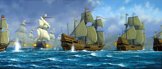 Defeat of the Spanish Armada