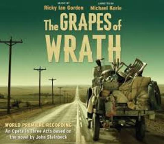 Grapes of Wrath is Published