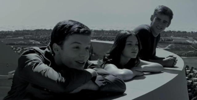 When Jonas saw Asher playing a game war and Jonas tells Asher to stop because he doesn t know how the war really is