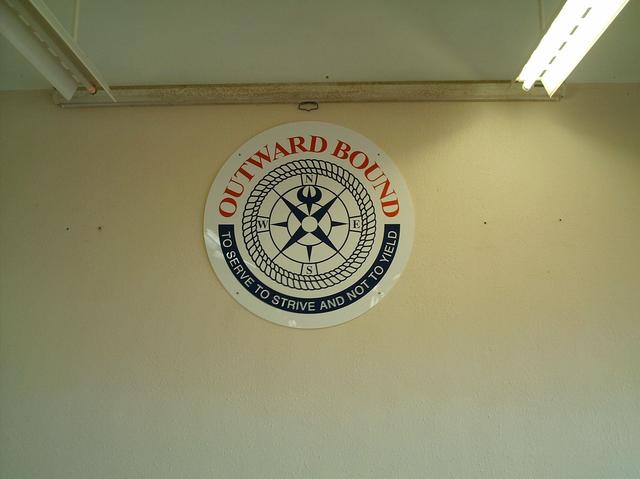 OFF TO "OUTWARD BOUND"!