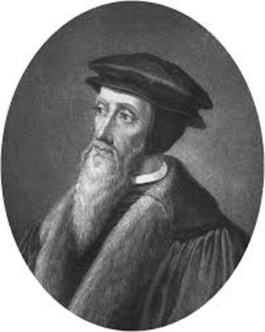 John Calvin death