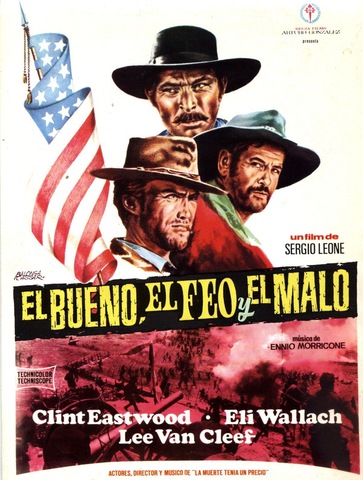 El bueno, el feo y el malo.