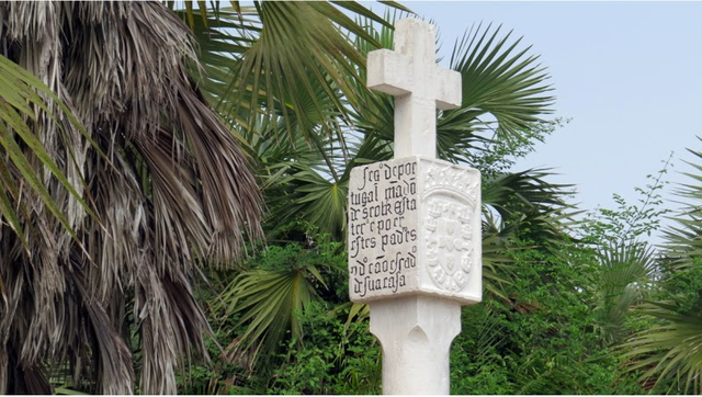 Chegada do navegador português Diogo Cão à foz do rio Zaire