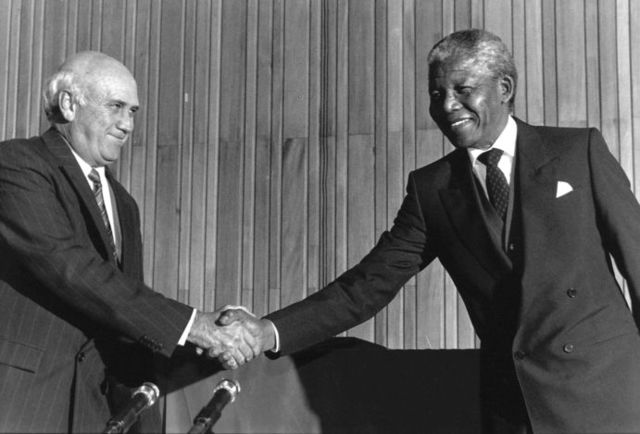 Einde apartheid Zuid-Afrika