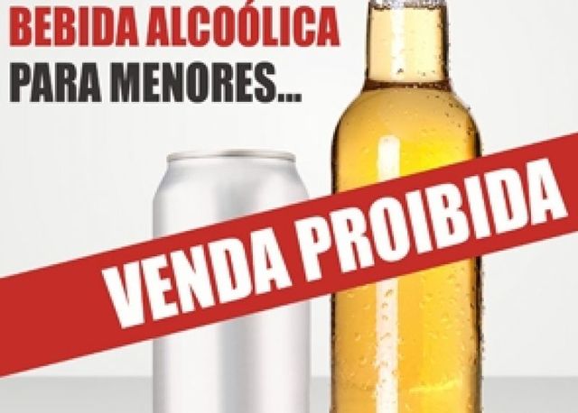 Probição de álcool para menores