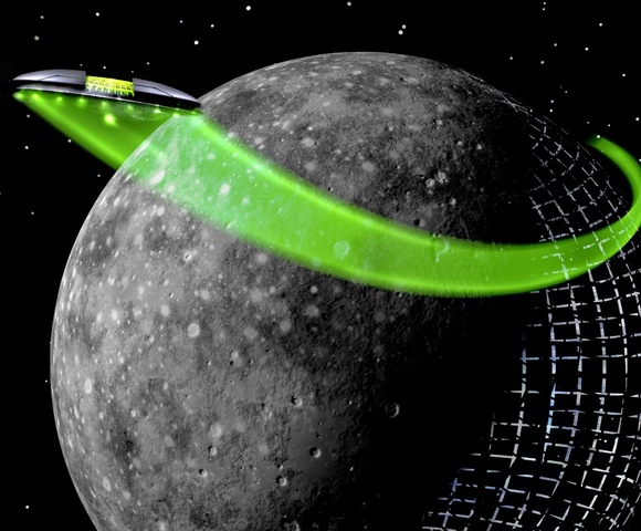 1st satelitle around the moon