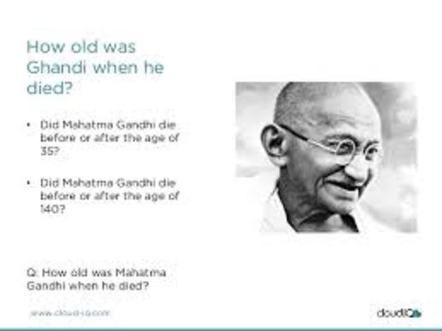 Ghandi's Death