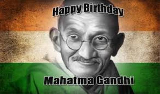 Gandhi was born