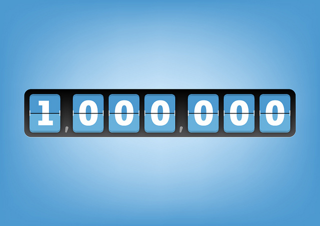 Over 1M viewers every month