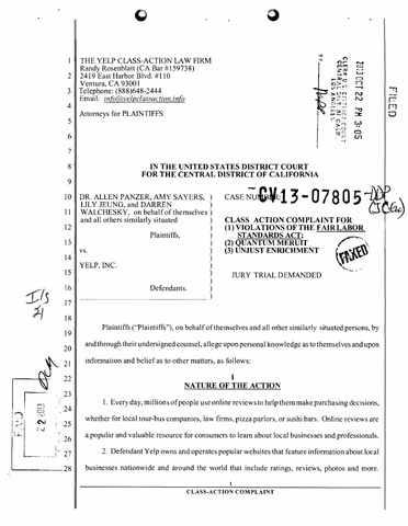 Unpaid Labor Lawsuit