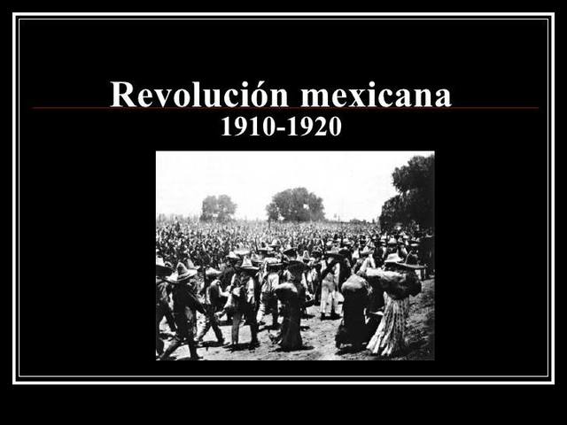 Revolución Mexicana