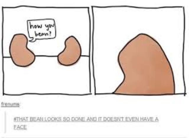 The day I found out I was a bean