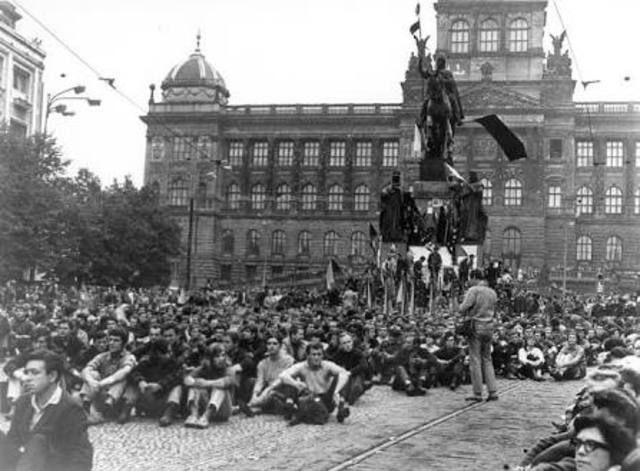 The Prague spring
