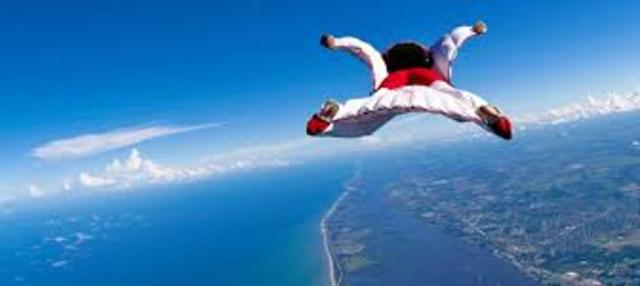 Long term goal: Go sky diving