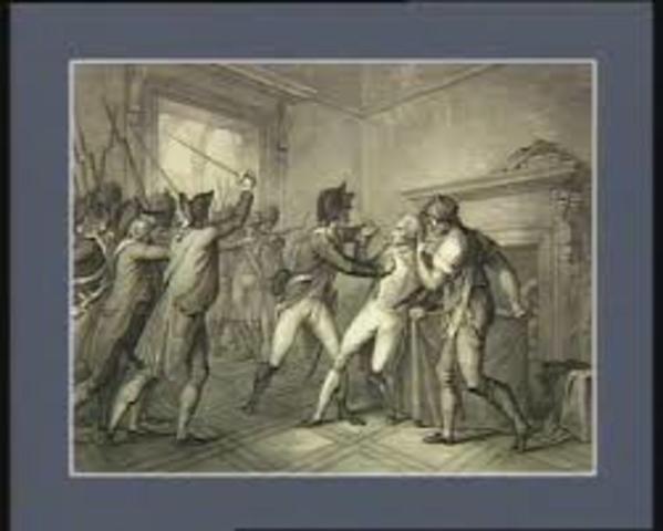 Robespierre overthrown
