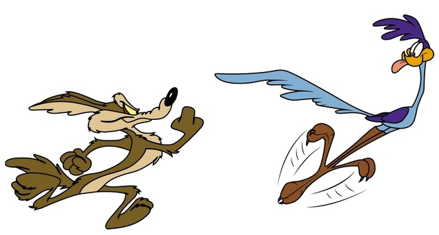 Coyote y Correcaminos