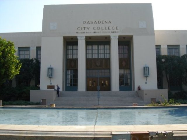 Jackie went to Pasedena college