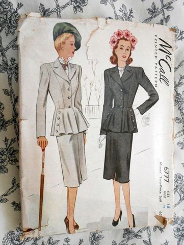 moda de los 1940