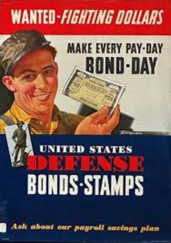 War Bonds Start Being Issued