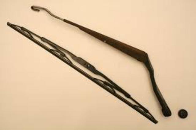 Mary Anderson was the first person to invent to windscreen  wipers