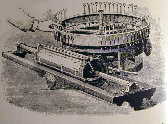 First Patented Typewriter