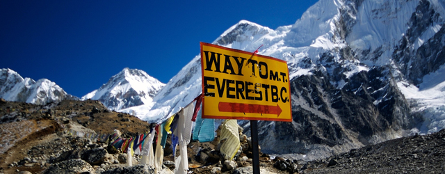 At  19,000 feet, Mark takes steps on Everest
