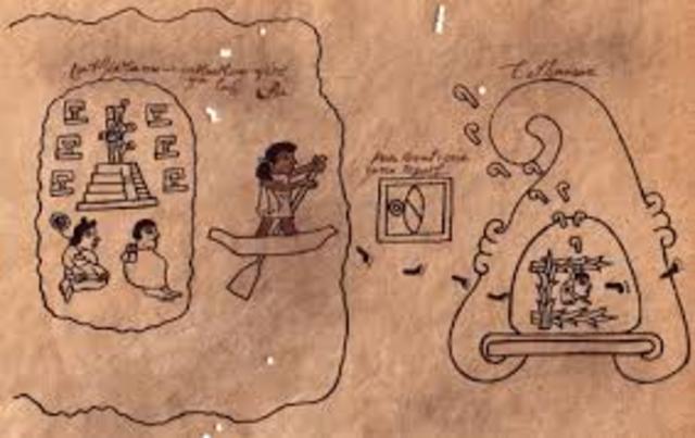 Los mexicas  salen de Aztlan