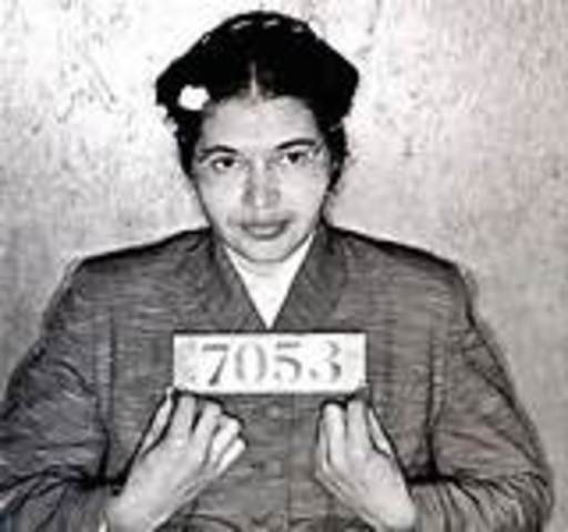 Rosa parks Is Arrested