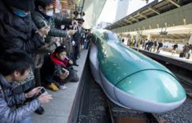 Los japoneses fueron los pioneros de la alta velocidad ferroviaria en el mundo.