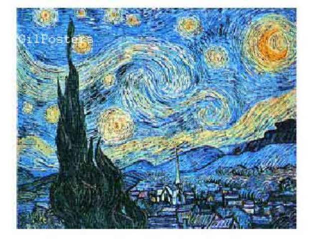 Van Gogh painted Starry Night