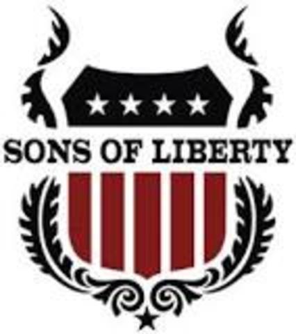 Sons of Liberty is formed and Samuel Adams