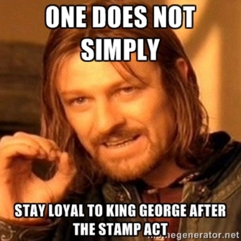 Stamp Act + Colony Response