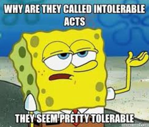 Intolerable Acts
