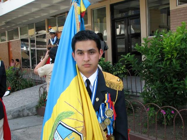 Nombramiento como abanderado