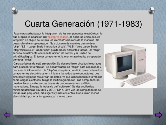 Cuarta Generacion(1971-1984)