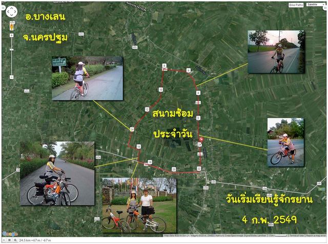 วันเริ่มต้น...Voyage de velo