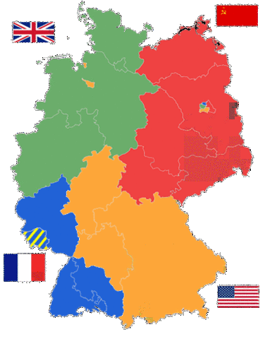 Dividing of Germany