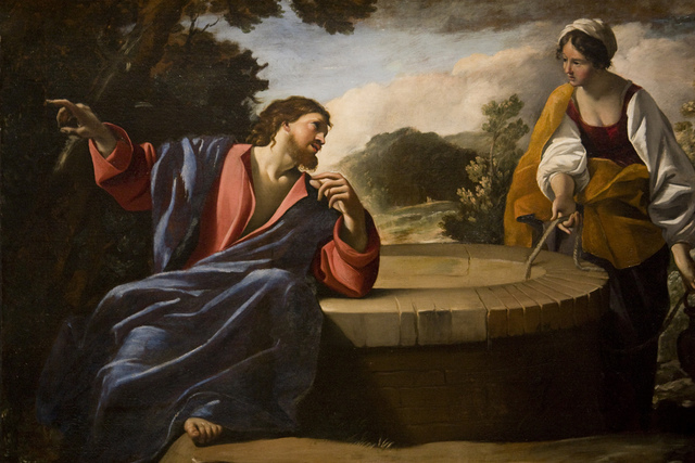 Jesus and the woman of Samaria