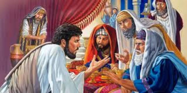 Jesus and the pharisees