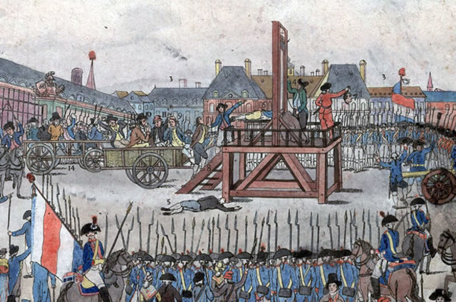 Robespierre Overthrown in France