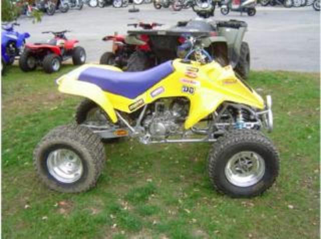 Falls off of the back of a fourwheeler in the womb!