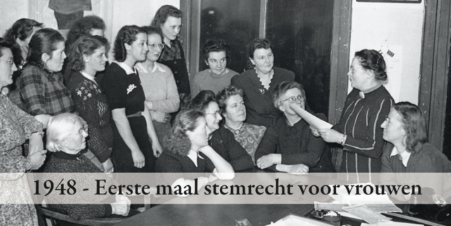 Volledige stemrecht voor Belgische vrouwen